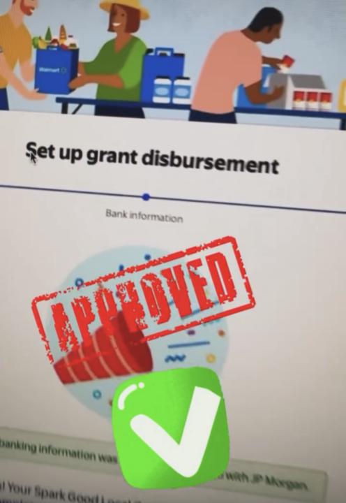 Going into the weekend with a GRANT APPROVAL!🎉🎉🎉
