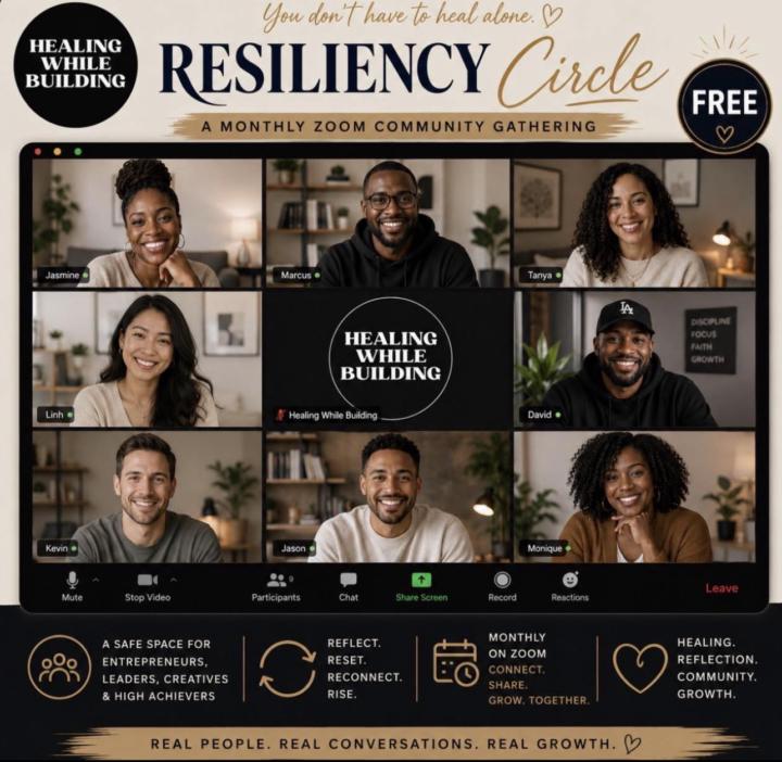 You don't have to heal alone-You can heal while you build in community