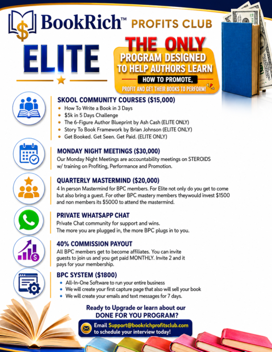 Upgrade to Elite - 15 Seats Available 