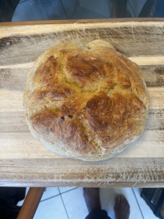 OMG! No need to ever buy store bought bread again! This was too easy!