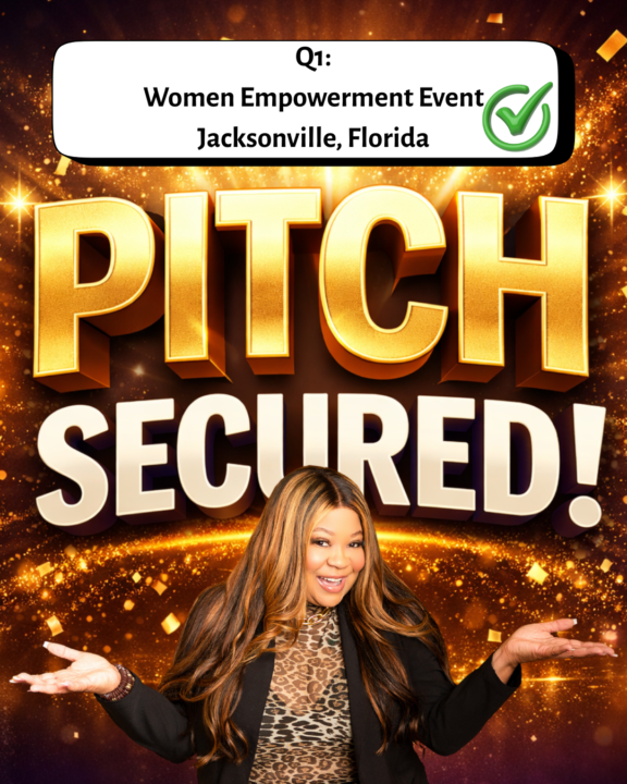 She pitched and they said YES