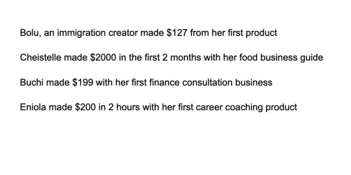 Raise your hand if you’ve made money from creating content this year 