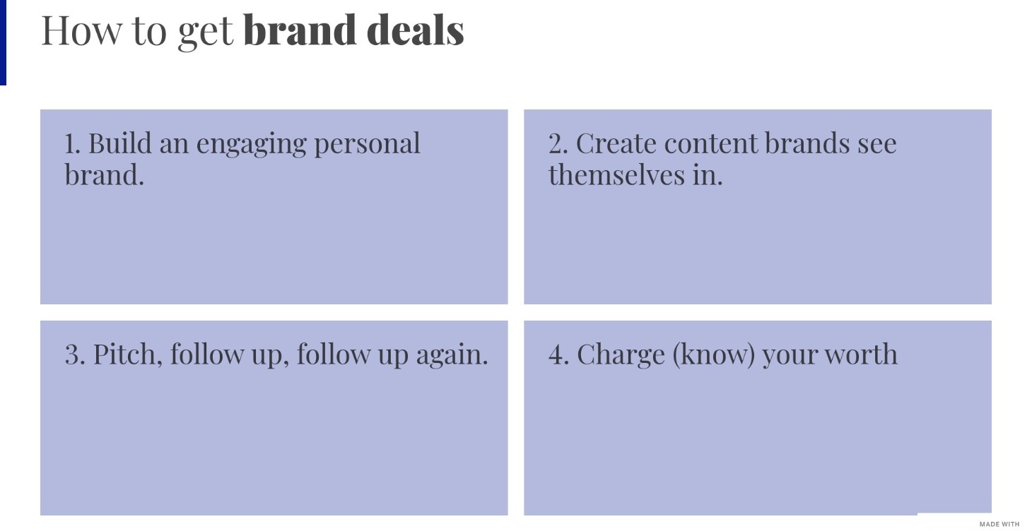 Introduction to Brand Deals