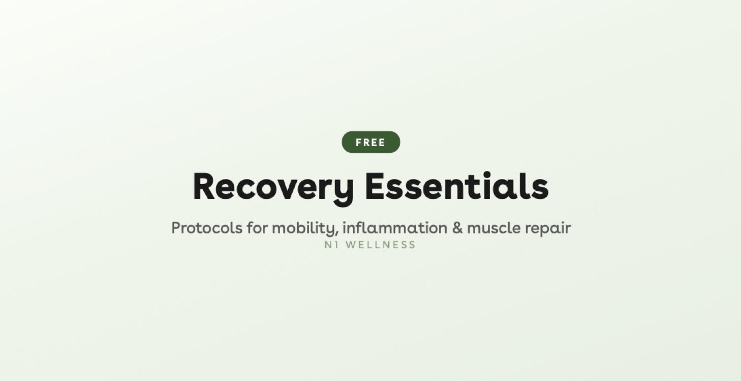 Recovery Essentials
