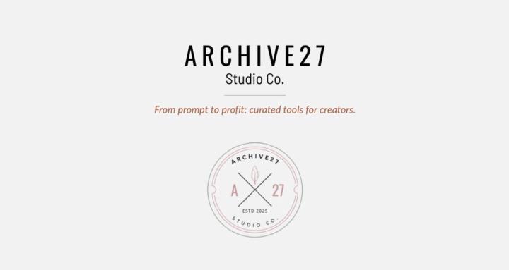 Archive27 Studio