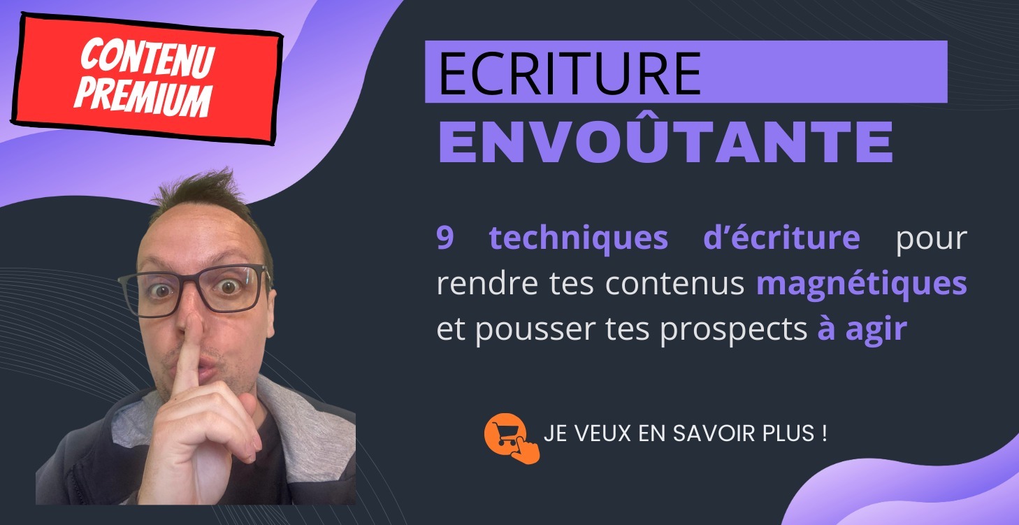 💎 ECRITURE ENVOUTANTE (En savoir plus)