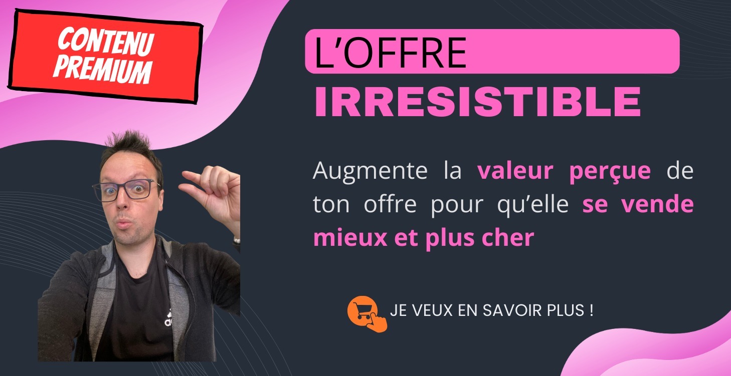 💎 OFFRE IRRESISTIBLE (En savoir plus)