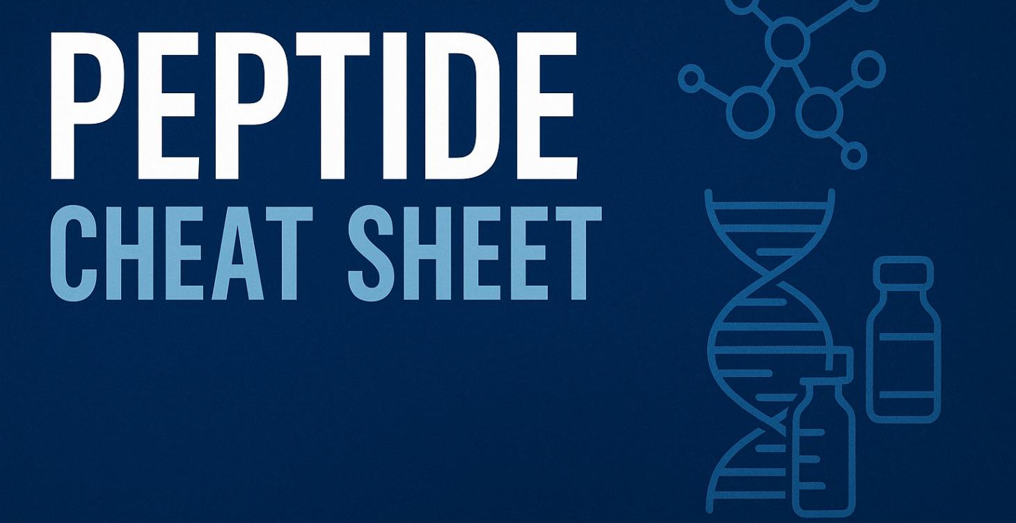 Peptide Cheat Sheet