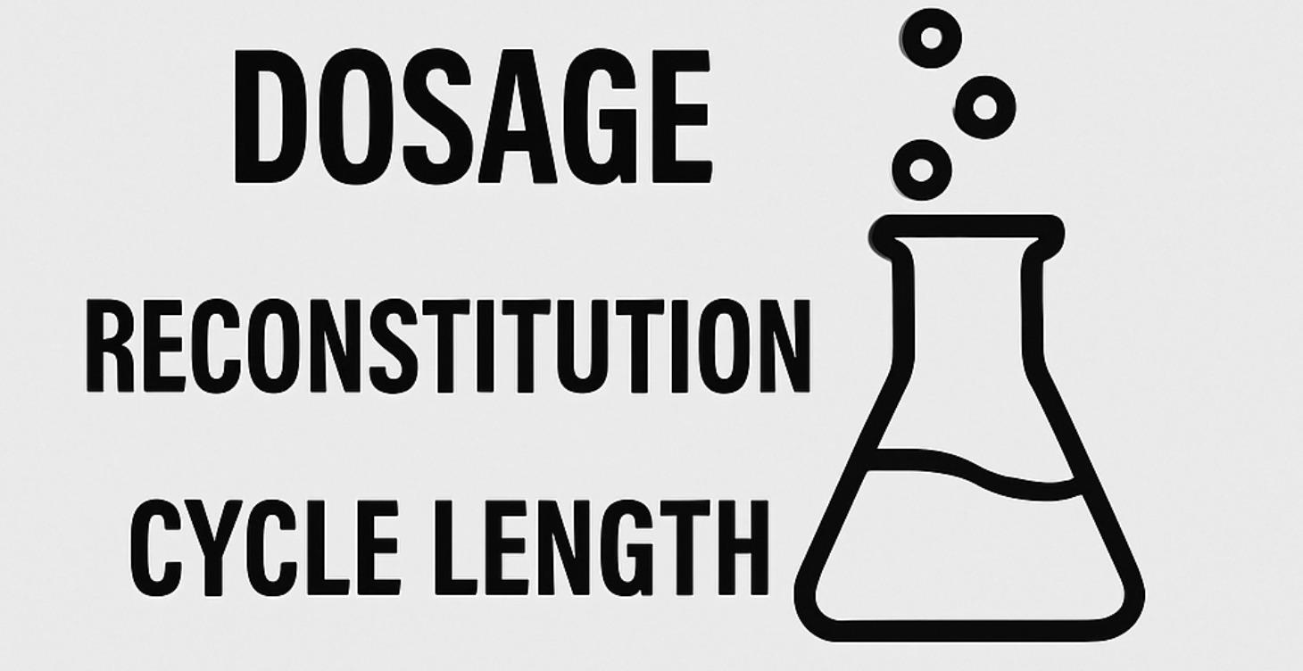 Dosage/Reconstitution/Cycle length