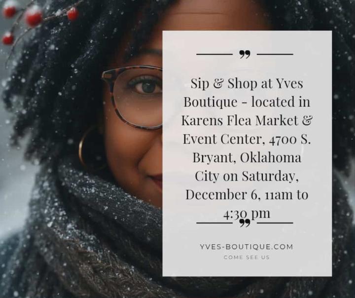 Saturday's Sip and Shop at Yves Boutique