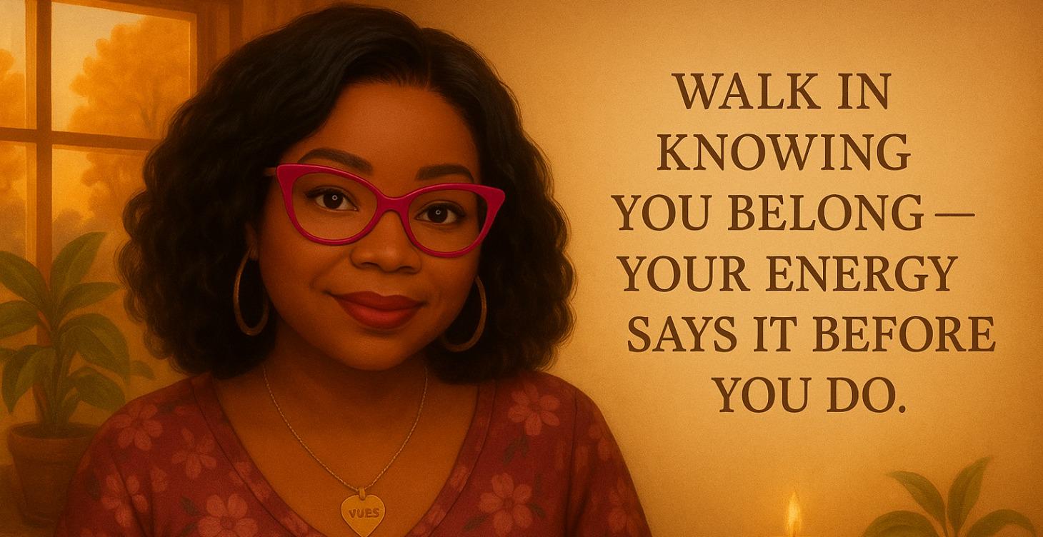 YOUR ENERGY SPEAKS LOUDER THAN WORDS