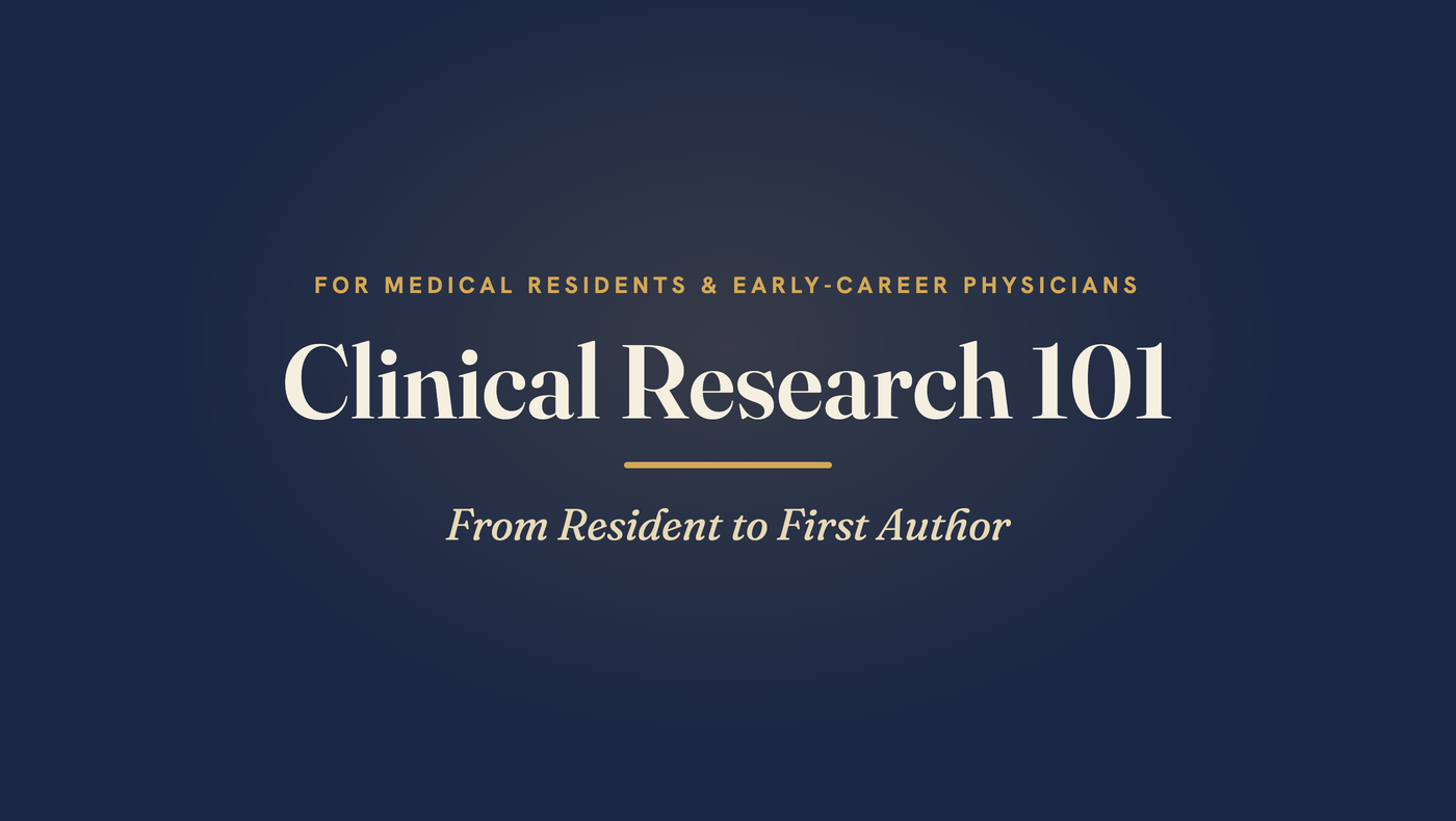 Clinical Research 101