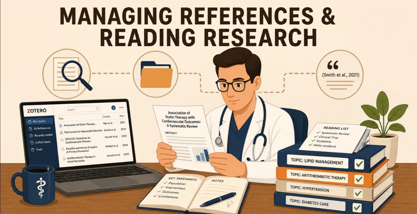 Managing References and Reading Research