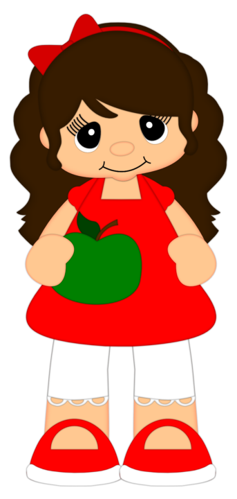 Apple Girl SVG - Free Download