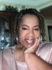 Top tier Jackpot winner Angela Hill