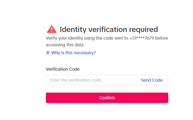 ayuda¡¡ no me llega el codigo a mi numero 