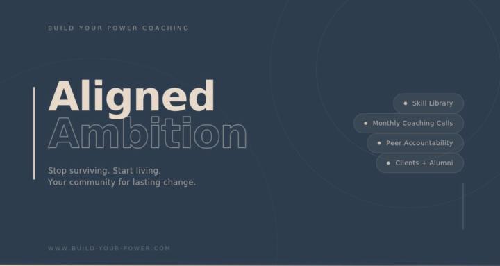 Aligned Ambition