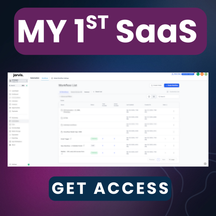 WE ARE LAUNCHING OUR AI SAAS [Get early bird access]