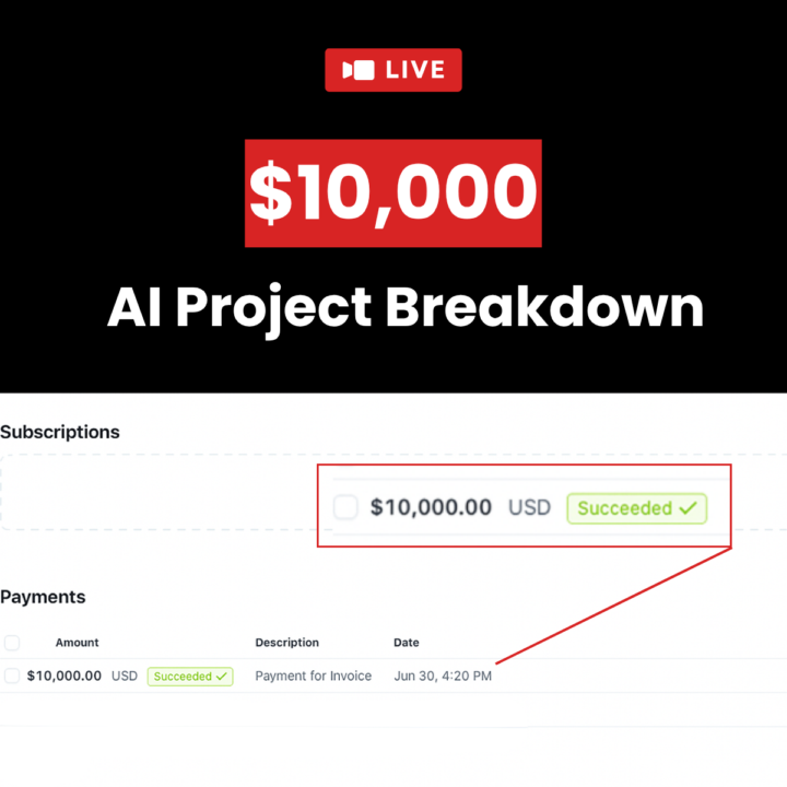 I just got paid $10,000 for this AI Project💰
