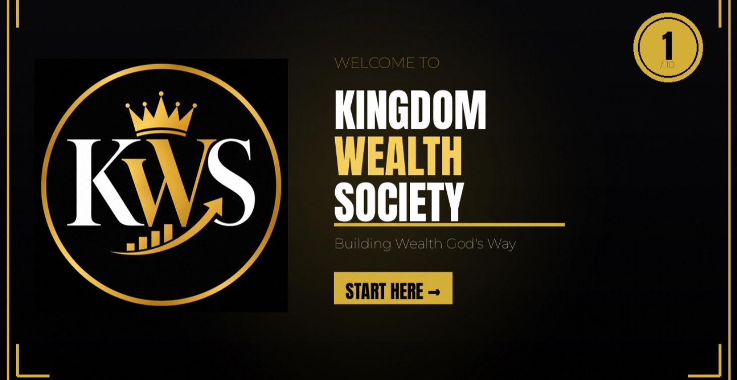 Kingdom Wealth Foundations Course