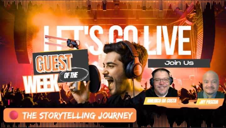 The Storytelling Journey - Live Today 7PM ET