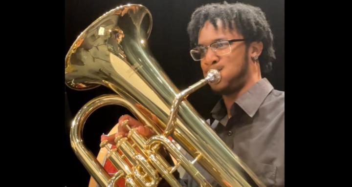 Euphonium lessons w/ Mr. Brown