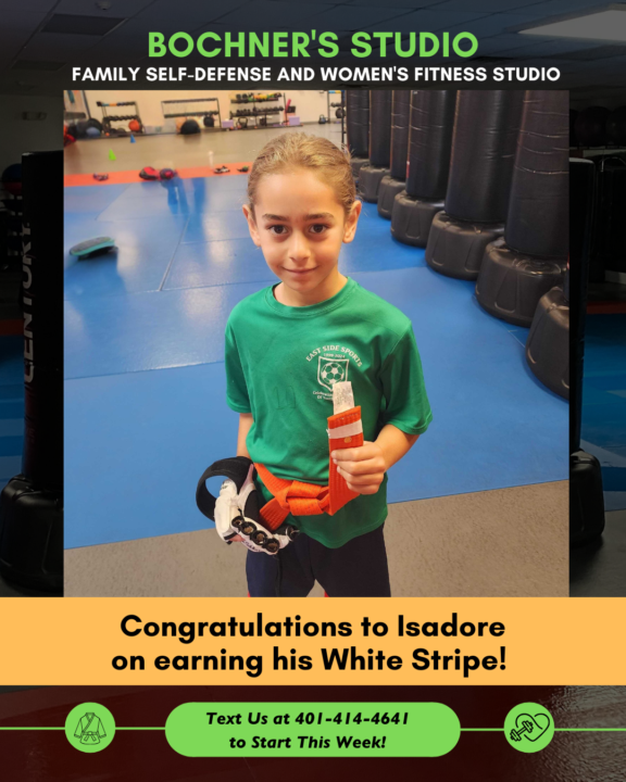 Isadore's White Stripe Achievement