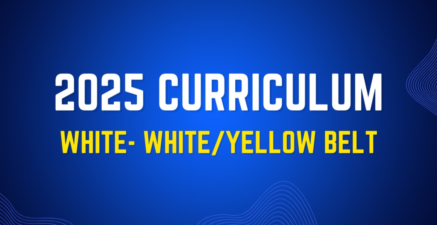 Adult Curriculum: White Belt To White/Yellow Belt