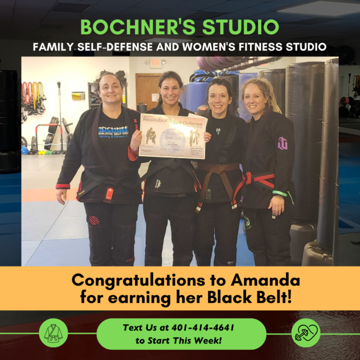 Amanda's Black Belt Achievement