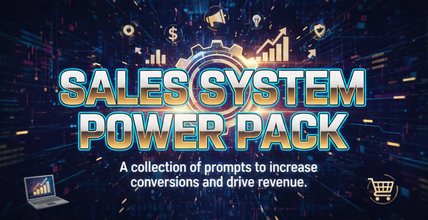 Sales System Power Pack