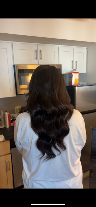 First time glam wave! 