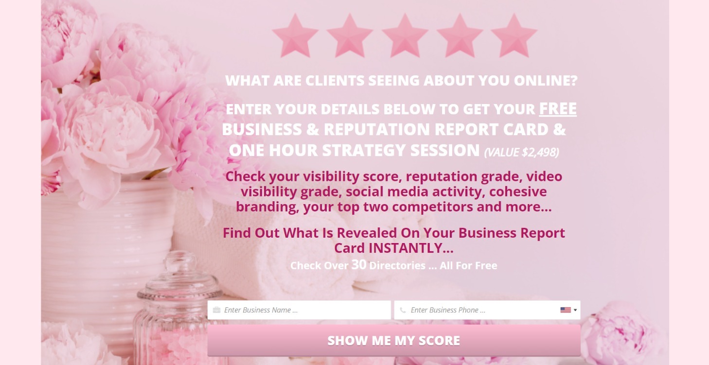 FREE Business Reputation Report Card
