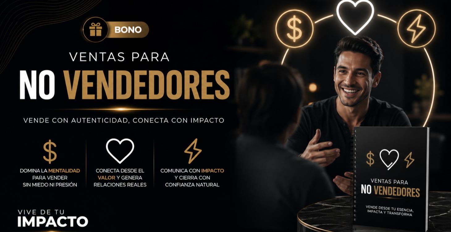 Bono: Ventas para no vendedores