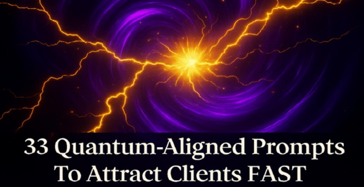 33 Quantum-Aligned Prompts To Attract Clients FAST