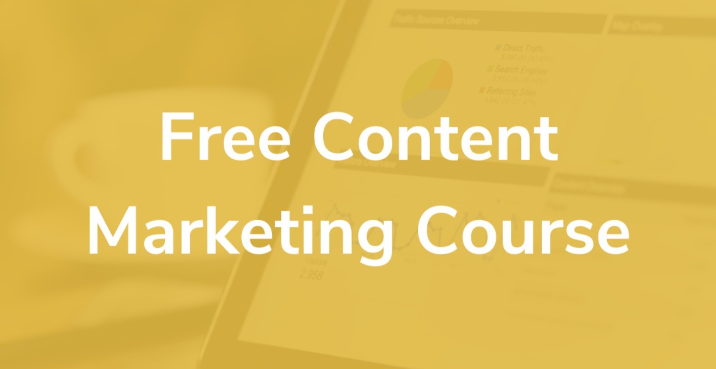 Free Content Marketing Course