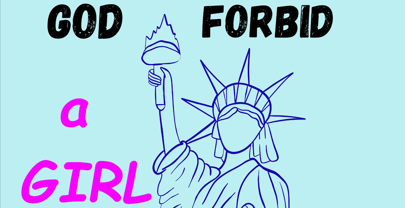 Free Posters - GodForbid Girl Freedom & liberty
