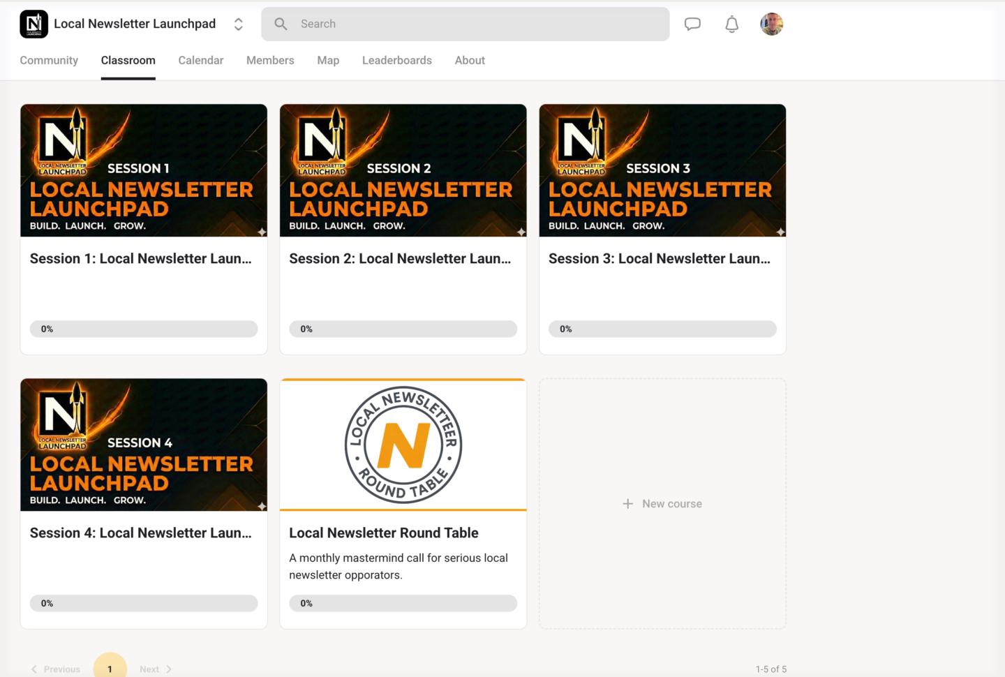 Local Newsletter Launchpad