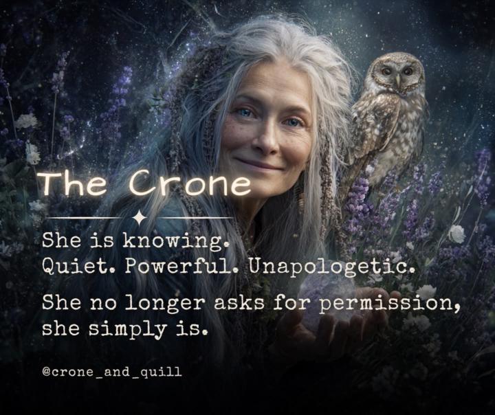 ✨️ What image does the Crone invoke for you?