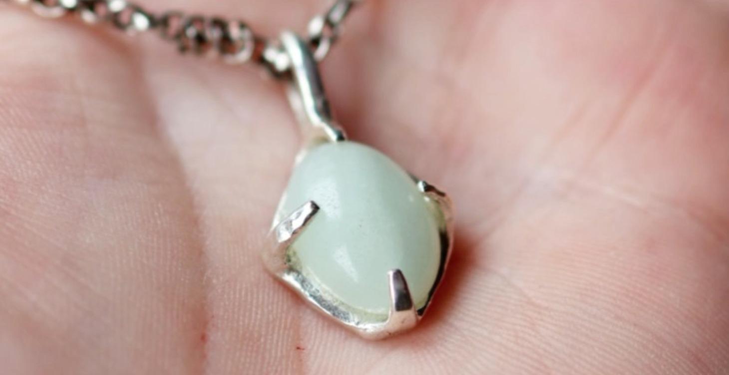 Prong Setting With Silver Clay