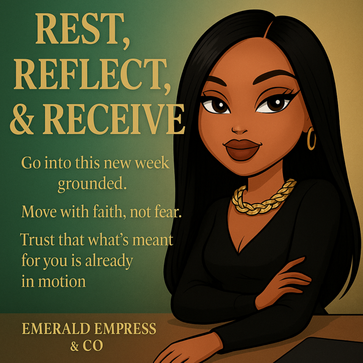 🌿  Sunday Reset: Rest, Reflect, & Receive