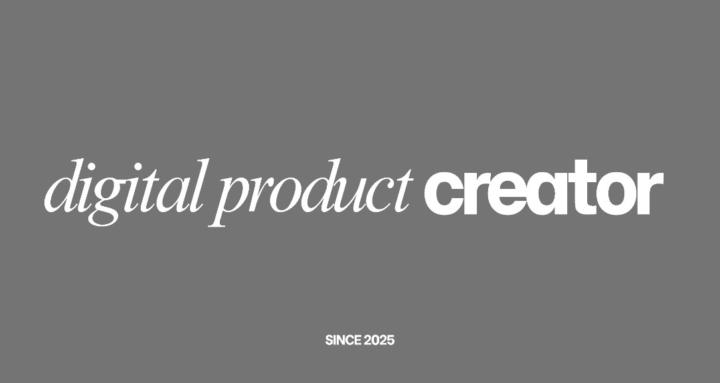 Digital Product Creator 