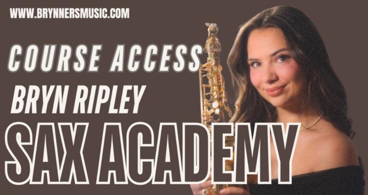 Sax Academy - Course Access