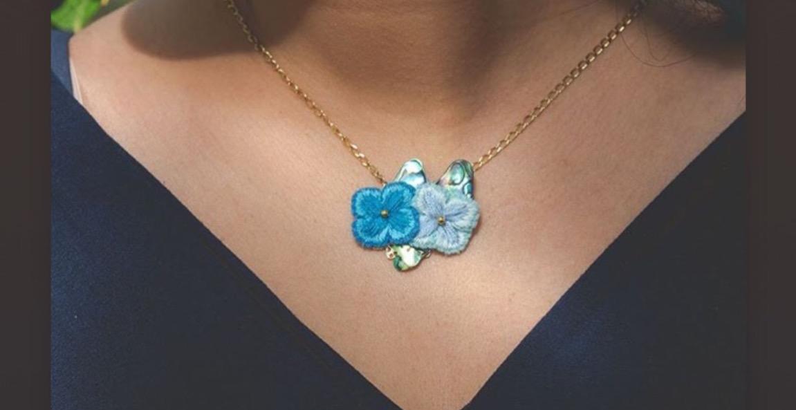 Make a Hydrangea Necklace