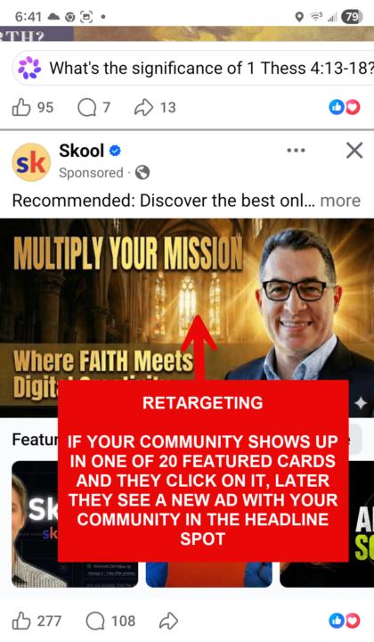 Skool is Now Promoting Communities on Facebook
