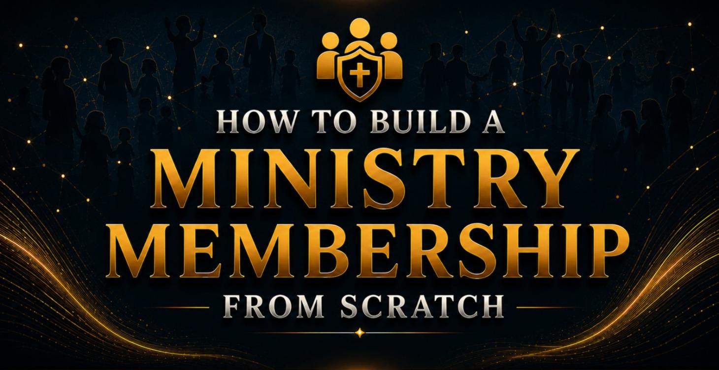 Build a Ministry Membership From Scratch
