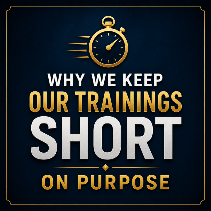 Why We Keep Our Live Trainings Short on Purpose
