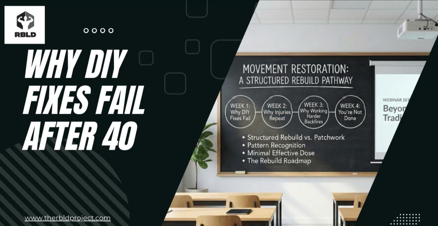 Why DIY Fixes Fail After 40