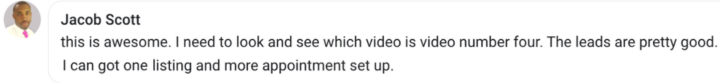 Jacob Got 1 Listing And Multiple Listing Appointments