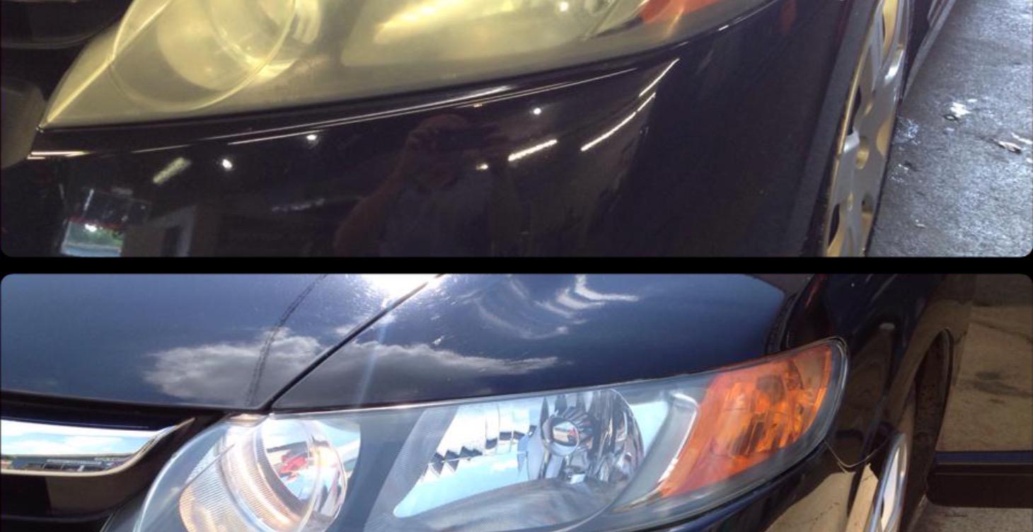 Headlights restoration!