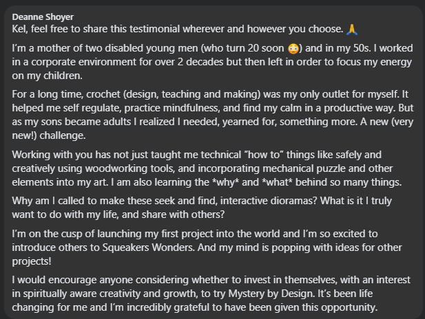Mystery by Design Skool